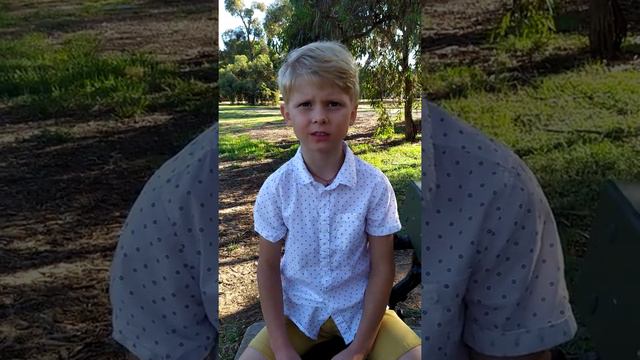 М. Лермонтов. "Бородино". Антон, 6 лет. смотреть онлайн