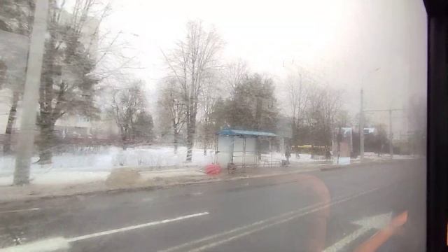 ПОЕЗДКА на автобусе МАЗ-103.065 (ГОС.№АЕ 3831-7) маршрут №32с смотреть онлайн