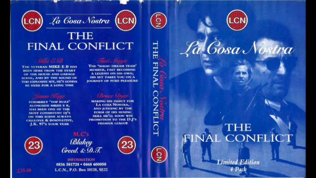 Jason Kaye ✩ La Cosa Nostra ✩ The Final Conflict ✩ 23rd December 1996 ✩ Garage Tape Packs смотреть онлайн