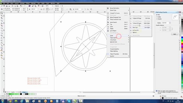 CorelDraw Tutorial: Create Сompass Icon смотреть онлайн