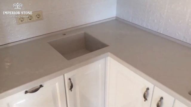 Столешница и барная стойка на кухню из кварцевого агломерата Silestone. Наши монтажи смотреть онлайн