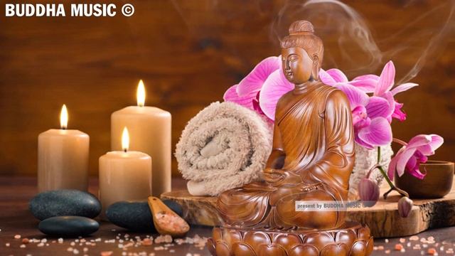 Meditation Music For Sleep, Healing Body Mind, Yoga, Zen, Stress Relief [1 HOUR] смотреть онлайн