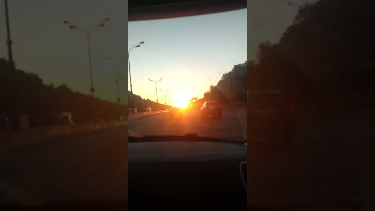 Грустный летний закат под песню в исполнении Юры Шатунова "Я набираю номер твой" смотреть онлайн