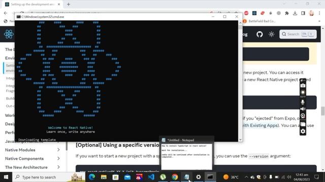 How to install and compile TypeScript in React Native || Complete instalation #reactnative #vscode смотреть онлайн