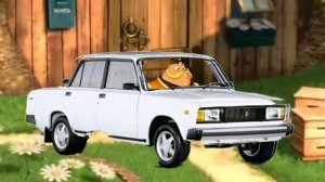 лунтик переехал к маше и медведю. незванный гость