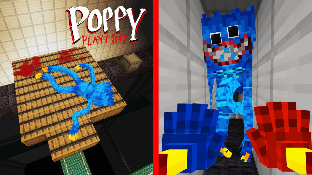 Карта ПОППИ ПЛЕЙТАЙМ в МАЙНКРАФТ ! POPPY PLAYTIME MINECRAFT BEDROCK ADDON FULL MAP GAMEPLAY MOD смотреть онлайн