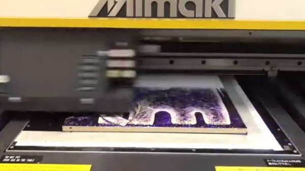 УФ-печать на фанере