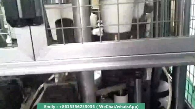 Kraft Paper Bowl Production Line / Food Container Making Machine In Customer Factory