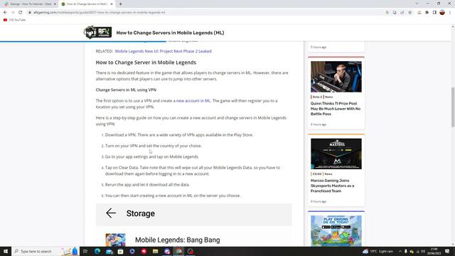 How to Change Servers In Mobile Legends (2024) смотреть онлайн