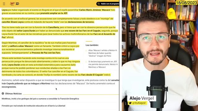 APARECE PRUEBA ¡NÉSTOR H. SÍ QUERÍA DESTRUIR A PETRO! ACUSAN AL PRESI DE “MONTAJE”. MEDIOS VENDIDOS смотреть онлайн