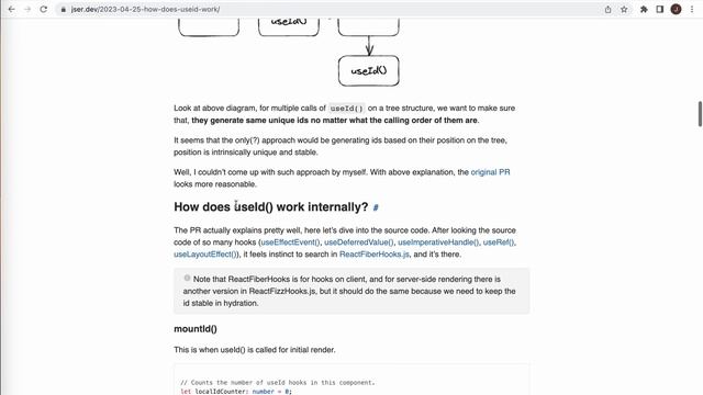 React Internals Deep Dive 32 - How does useId() works internally in React? смотреть онлайн