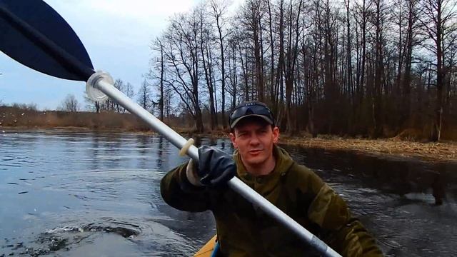 р.Суворощь(открытие сезона 2018 на байдарке) смотреть онлайн