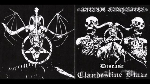 Satanic Warmaster / Clandestine Blaze (FULL SPLIT)