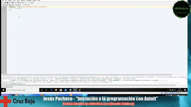 Iniciación a la programación con Autoit смотреть онлайн