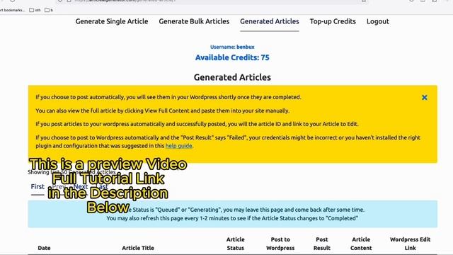 How to get 200 Organic Clicks from Google with Article Generator смотреть онлайн