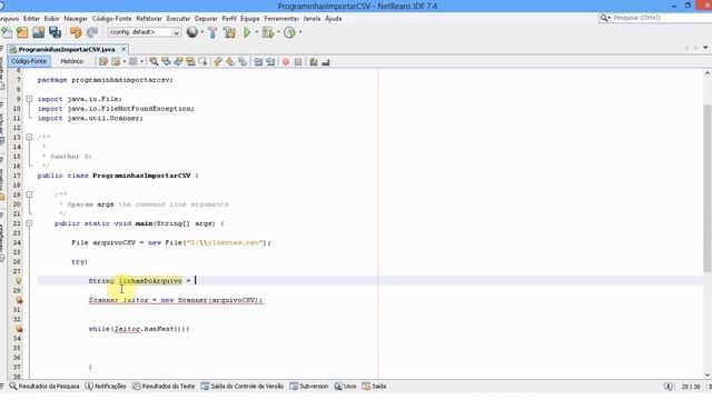 Tutorial Java - Ler e importar arquivos CSV (Comma-separated values) смотреть онлайн