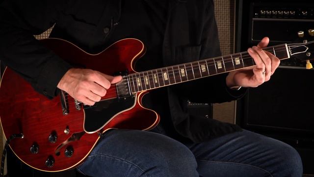 Gibson Custom Shop Wildwood Spec 1964 ES-335 - VOS • SN: 111606 смотреть онлайн