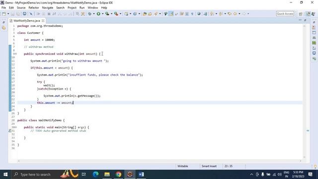 JAVA FAQ # 76 || Difference between wait() notify() and notifyAll() methods in Java смотреть онлайн