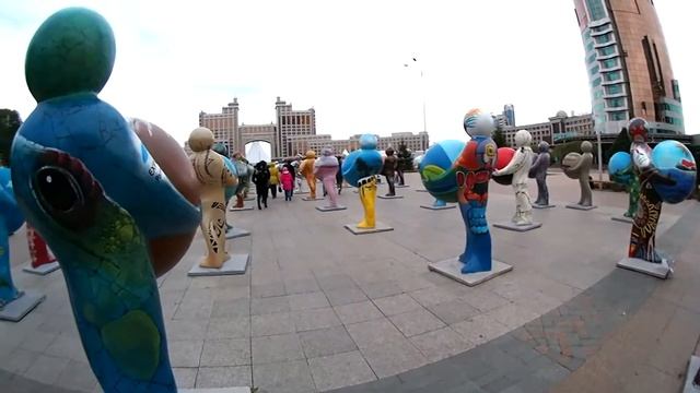 Фигуры разных стран EXPO 2017 Астана смотреть онлайн