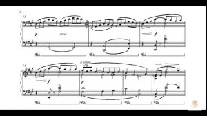 Клод Дебюсси. Арабеска для фортепиано №1