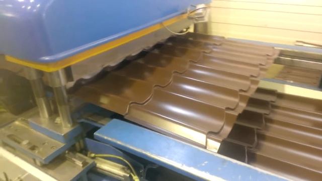 Производство металлочерепицы на заводе Металлпрофиль смотреть онлайн