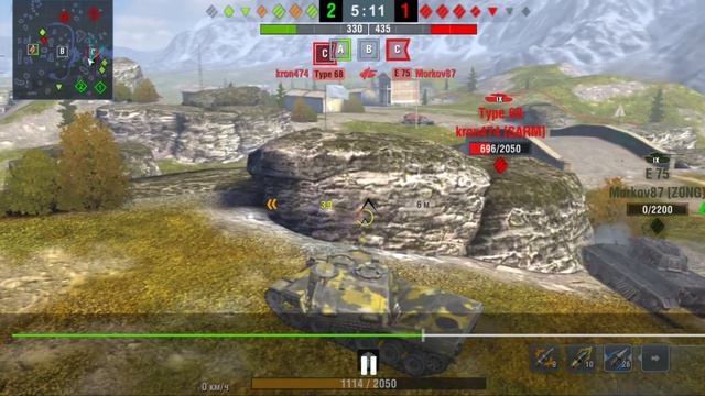 #tanksblitz Мастер на Kpz 70. Больше 7к урона и 6 трупов на взвод. смотреть онлайн
