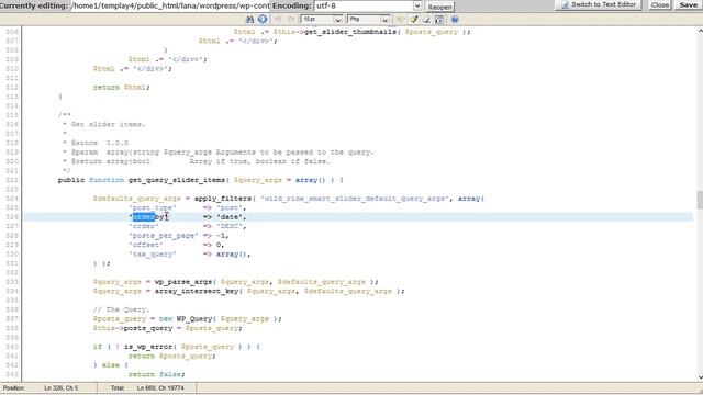 WordPress Blogging Theme. How To Change Order Of Slides смотреть онлайн