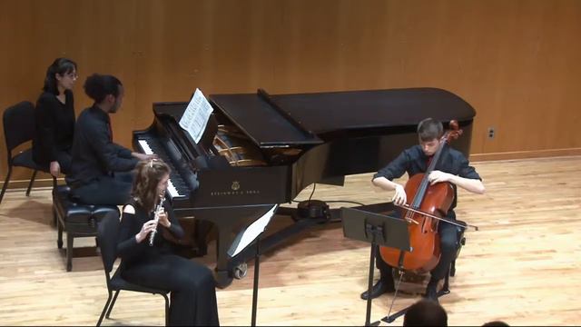 Friedrich Kuhlau -- Trio in G major, Op. 119 for Flute, Cello, and Piano -- Mvmt II смотреть онлайн