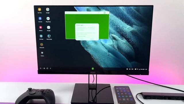 Turn The Galaxy S21+ Into An Amazing Desktop PC! Samsung DEX! Work, Gaming, Emulation смотреть онлайн