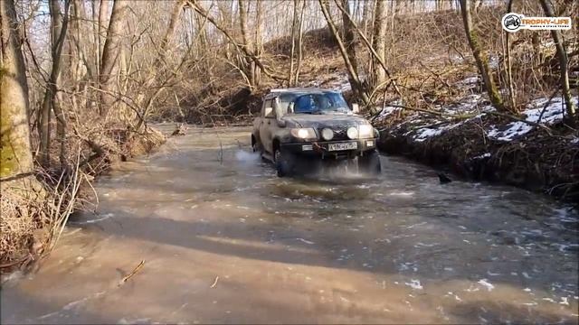 Танковый полигон #Offroad по лесу. Жесткое #бездорожье для КРУТЫХ подготовленных внедорожников смотреть онлайн