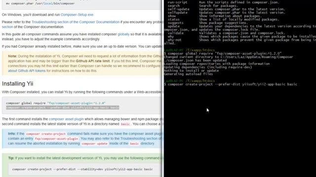 Digiterry - Yii 2 Framework Installation смотреть онлайн