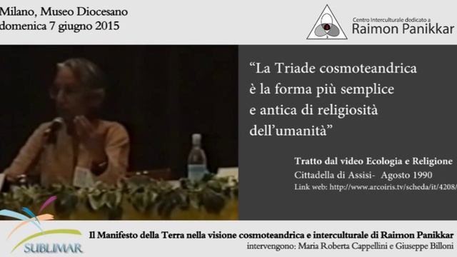 Il manifesto della Terra - Prima Parte - Convegno Sublimar Milano Giugno 2015 смотреть онлайн