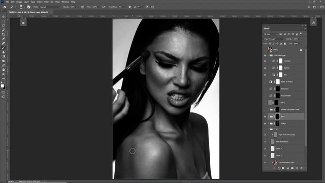 Beauty Portrait Retouch | High End Professional Retouching (Photoshop)