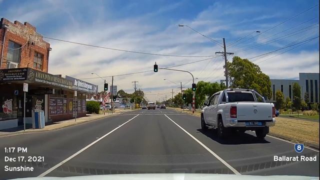 Melbourne State Route 8: Footscray to Ravenhall (Real Time Driving 4K) смотреть онлайн