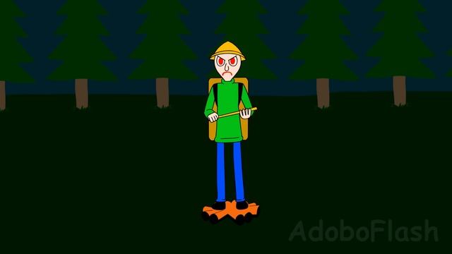 BALDI'S BASICS ANIMATION - LESSON #7 : CAMPING FIELD TRIP DEMO смотреть онлайн