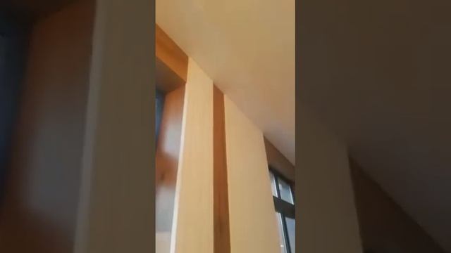 оконные откосы из широкоформатной плиты.