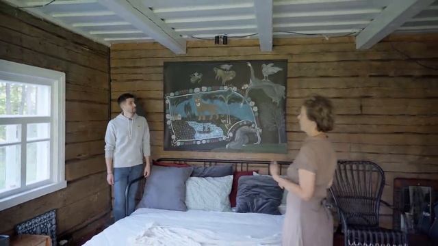 Сельский шик! Обзор деревенского дома с современным интерьером. Реконструкция и дизайн. смотреть онлайн
