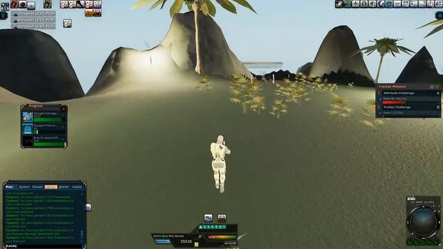 Codex hunt @ oratan wave event, Planet Arkadia Entropia Universe смотреть онлайн