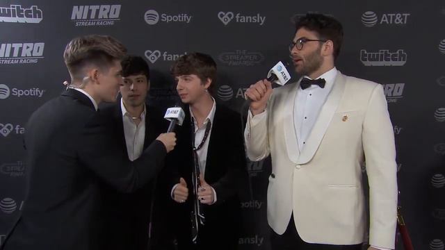 Karl Jacobs & GeorgeNotFound Interview At Streamer Awards 2023 Hosted By QTCinderella.