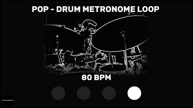 Pop | Drum Metronome Loop | 80 BPM смотреть онлайн