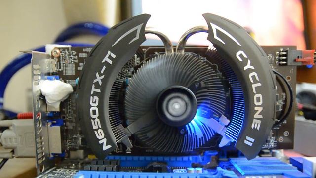 MSI N650Ti PE 1GD5 Fan noise test смотреть онлайн