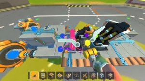 Как собрать крутую Машинку - Для добычи ресурсов в Scrap Mechanic Часть #1 .)) скрап механик