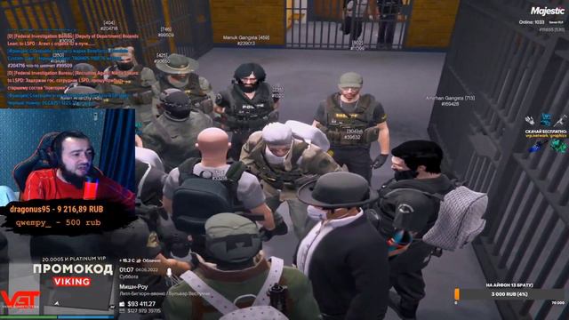 Чеченец: GTA Обычный день в лспд на мажестике. Боевой пропуск на мажестике? /promo VIKING смотреть онлайн