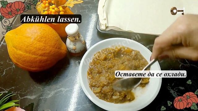 Aromatische Erinnerungen An Mamas Küche | Schneller Aromatischer Strudel Mit Kürbis Und Äpfeln🍎