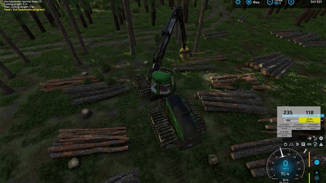 FS22🌲Elmcreek🌲Эпизод 33🌲John Deere 1270 G 8wd. Сосновый бор смотреть онлайн