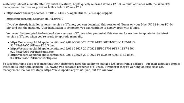Apple: How do I backup and restore my IPA app backups in iTunes 12.7? (3 Solutions!!) смотреть онлайн
