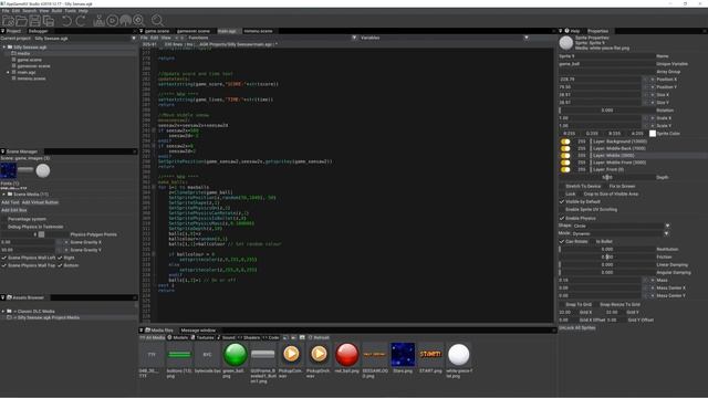 AppGameKit Studio Tutorial - making a physics game part 6 смотреть онлайн