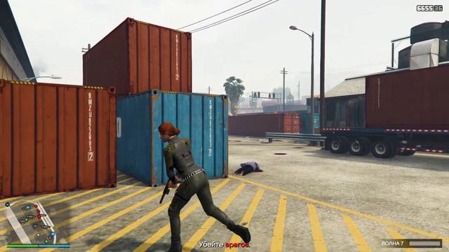 GTA 5 Как пройти выживание с пистолетом, без инвентаря. смотреть онлайн