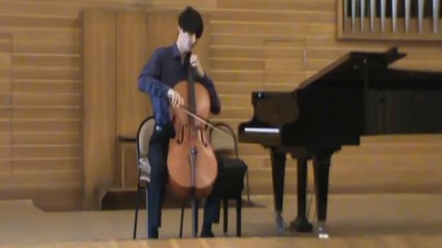 Pavel Dashkin, cello / Bach suite in d minor for violoncello solo (2) смотреть онлайн