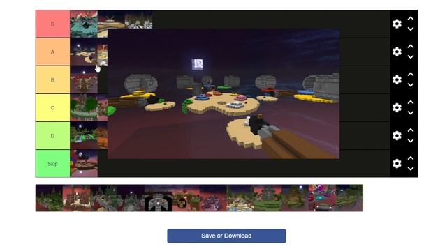Jartex Skywars Maps Tier List смотреть онлайн